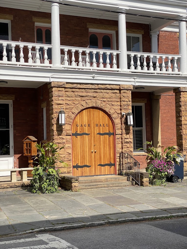 Gage Hall entrance on Archdale Street